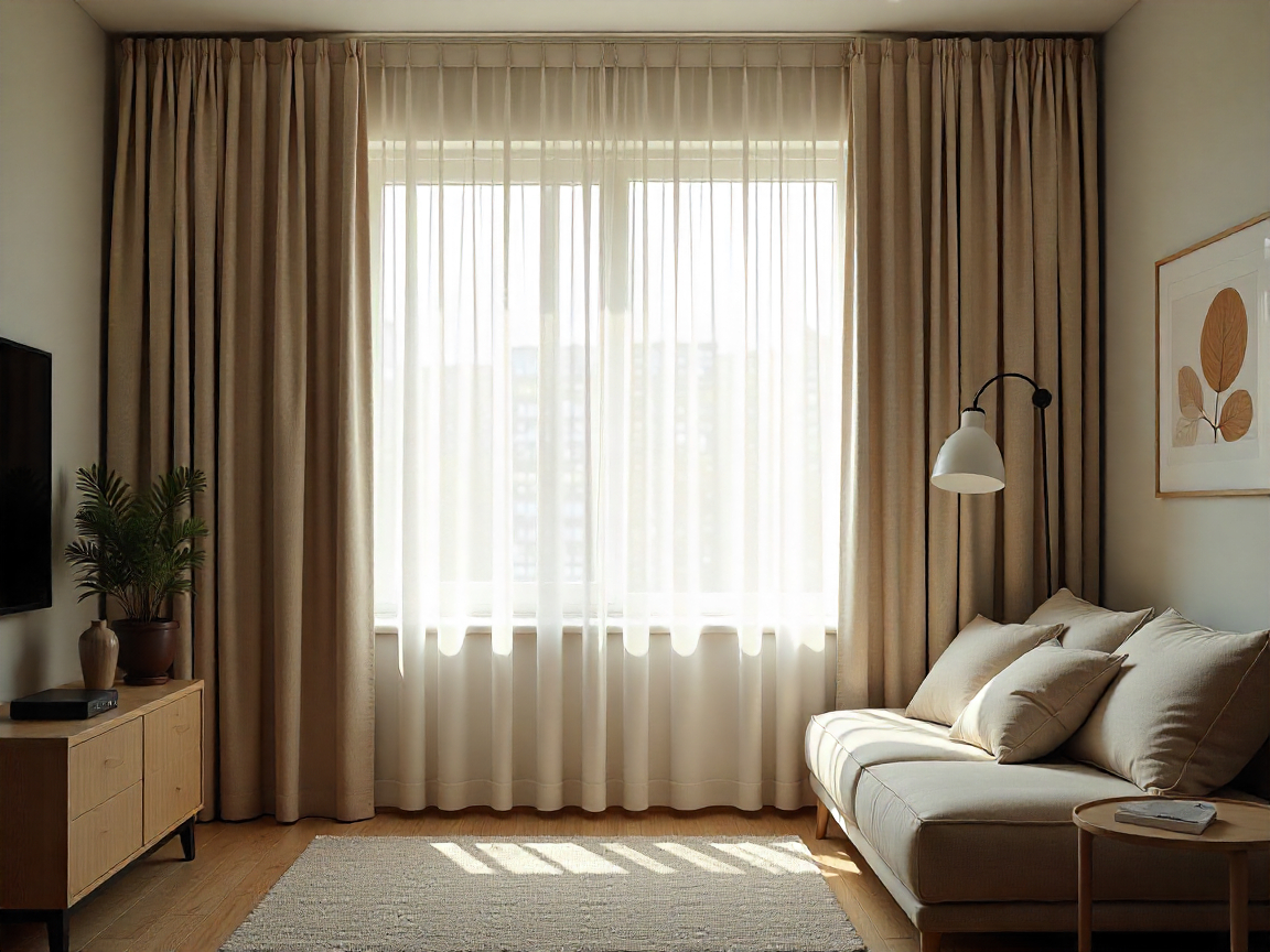 Professional curtain installation service